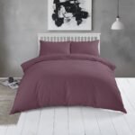 ΣΕΝΤΟΝΙ ΥΠΕΡΔΙΠΛΟ ΜΕ ΛΑΣΤΙΧΟ 160Χ200 URBAN LINE PLUM - Image 3