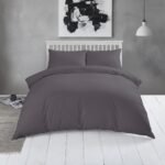 ΣΕΝΤΟΝΙ ΥΠΕΡΔΙΠΛΟ ΜΕ ΛΑΣΤΙΧΟ 160Χ200 URBAN LINE DARK GREY - Image 3