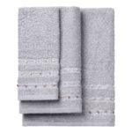 Beauty Home Σετ πετσέτες Art 3465 Σετ 3τμχ Γκρι
