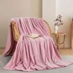 ΚΟΥΒΕΡΤΑ  FLEECE ΥΠΕΡΔΙΠΛΟ 220X240 ADAM HOME (550))  PINK(64)