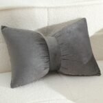ΔΙΑΚΟΣΜΗΤΙΚΟ ΜΑΞΙΛΑΡΙ BOW GREY (50Χ35)