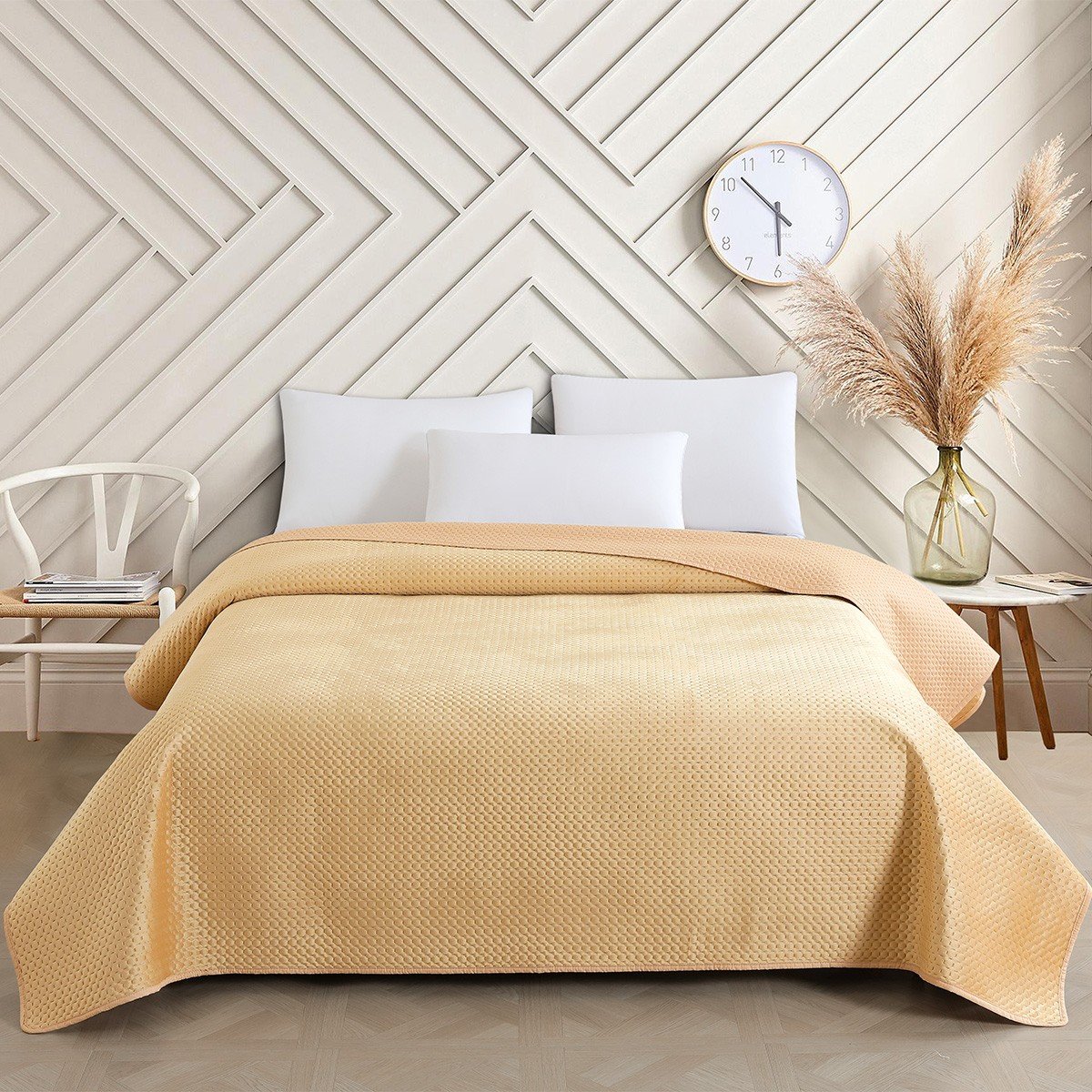 21643 ΚΟΥΒΕΡΛΙ ΜΟΝΟ OMNIA BEIGE (160Χ240) - Image 1