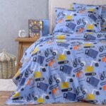 ΣΕΤ ΠΑΠΛΩΜΑΤΟΘΗΚΗ (2 ΤΕΜ.) ΜΟΝΗ SPEED KIDS LINE (165X245)