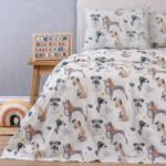 ΣΕΤ ΣΕΝΤΟΝΙΑ ΜΟΝΑ (Λ) DOGGY KIDS LINE (100X200+32)