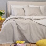 ΣΕΤ ΣΕΝΤΟΝΙΑ ΜΟΝΑ ΚΑΤΩΣΕΝΤΟΝΟ ΛΑΣΤΙΧΟ MAVERICK LIGHT GREY ULTRA LINE (100Χ200+32)