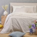 ΣΕΤ ΣΕΝΤΟΝΙΑ KING SIZE ΚΑΤΩΣΕΝΤΟΝΟ ΛΑΣΤΙΧΟ CORAL LIGHT GREY ULTRA LINE (180Χ200+32)