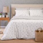 ΣΕΤ ΣΕΝΤΟΝΙΑ ΔΙΠΛΑ ΚΑΤΩΣΕΝΤΟΝΟ ΛΑΣΤΙΧΟ SPRING LIGHT GREY ULTRA LINE (150Χ200+32)