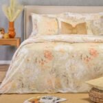 ΣΕΤ ΣΕΝΤΟΝΙΑ ΔΙΠΛΑ ΚΑΤΩΣΕΝΤΟΝΟ ΛΑΣΤΙΧΟ ANABELLE BEIGE CASUAL LINE (150Χ200+32)