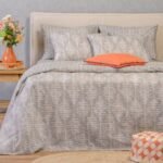 ΣΕΤ ΣΕΝΤΟΝΙΑ KING SIZE ΚΑΤΩΣΕΝΤΟΝΟ ΛΑΣΤΙΧΟ KAI GREY CASUAL LINE (180Χ200+32)