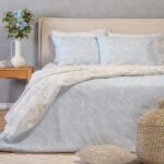 ΣΕΤ ΣΕΝΤΟΝΙΑ ΜΟΝΑ ΚΑΤΩΣΕΝΤΟΝΟ ΛΑΣΤΙΧΟ SIENNA BLUE CASUAL LINE (100Χ200+32)