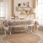 Τραπεζοκαρέ / Τραπεζομάντηλο Toreno - 140x140cm