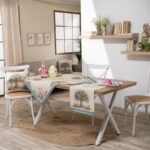 Καρέ & Τραβέρσα Lola Σετ 2 τεμαχίων - 100x100cm & 40x100cm