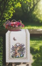 Πασχαλινό Σετ 3τμχ Easter Charm (1 Runner 35x100 + 2 Πετσετάκια 45x45)