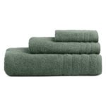 Πετσέτες Μπάνιου Σετ 3 τμχ ADAM HOME (500gsm) Green 71