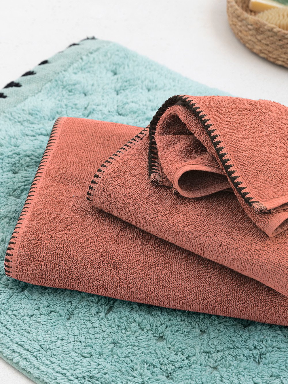 5205857262334_3 Πετσέτα Προσώπου Towels Collection 50x90 BROOKLYN BRICK - Image 1