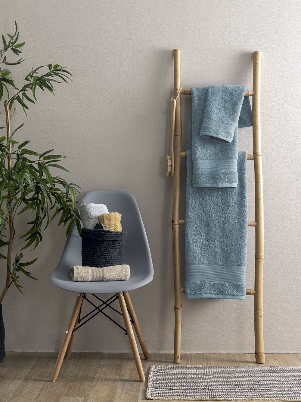 5205857299576_2 Πετσέτα Προσώπου Towels Collection 50x90 NAYA SKY - Image 1