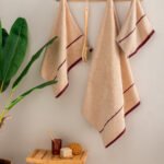 Σετ Πετσέτες (30X50, 50X90, 70X140) FIVI (Χρώμα:Σομόν)