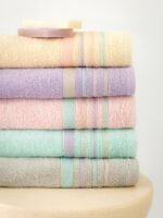 Σετ Πετσέτες (30X50, 50X90, 70X140) MONICA LILAC - Image 2