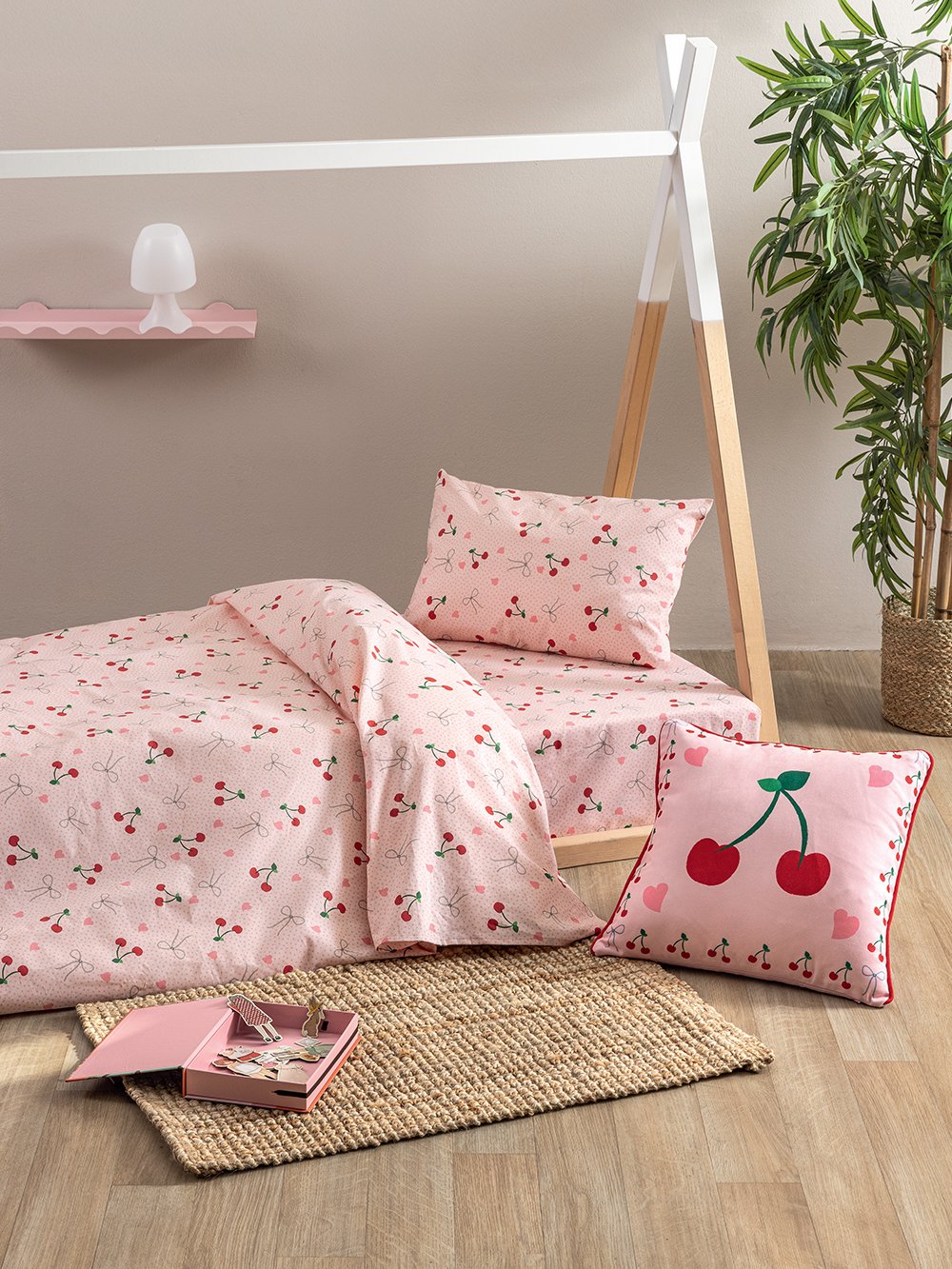 5205857306052_2 Σετ Μονά Σεντόνια My Kingdom 170x260 MK778 Με Λάστιχο - Image 1