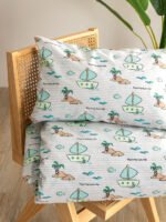 Σετ Μονά Σεντόνια My Kingdom 170x260 MK779 Με Λάστιχο - Image 2