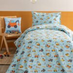 Σετ Μονά Σεντόνια My Kingdom 170x260 MK781 Με Λάστιχο