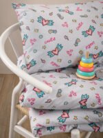 Σετ Μονά Σεντόνια My Kingdom 170x260 MK782 Χωρίς Λάστιχο - Image 2