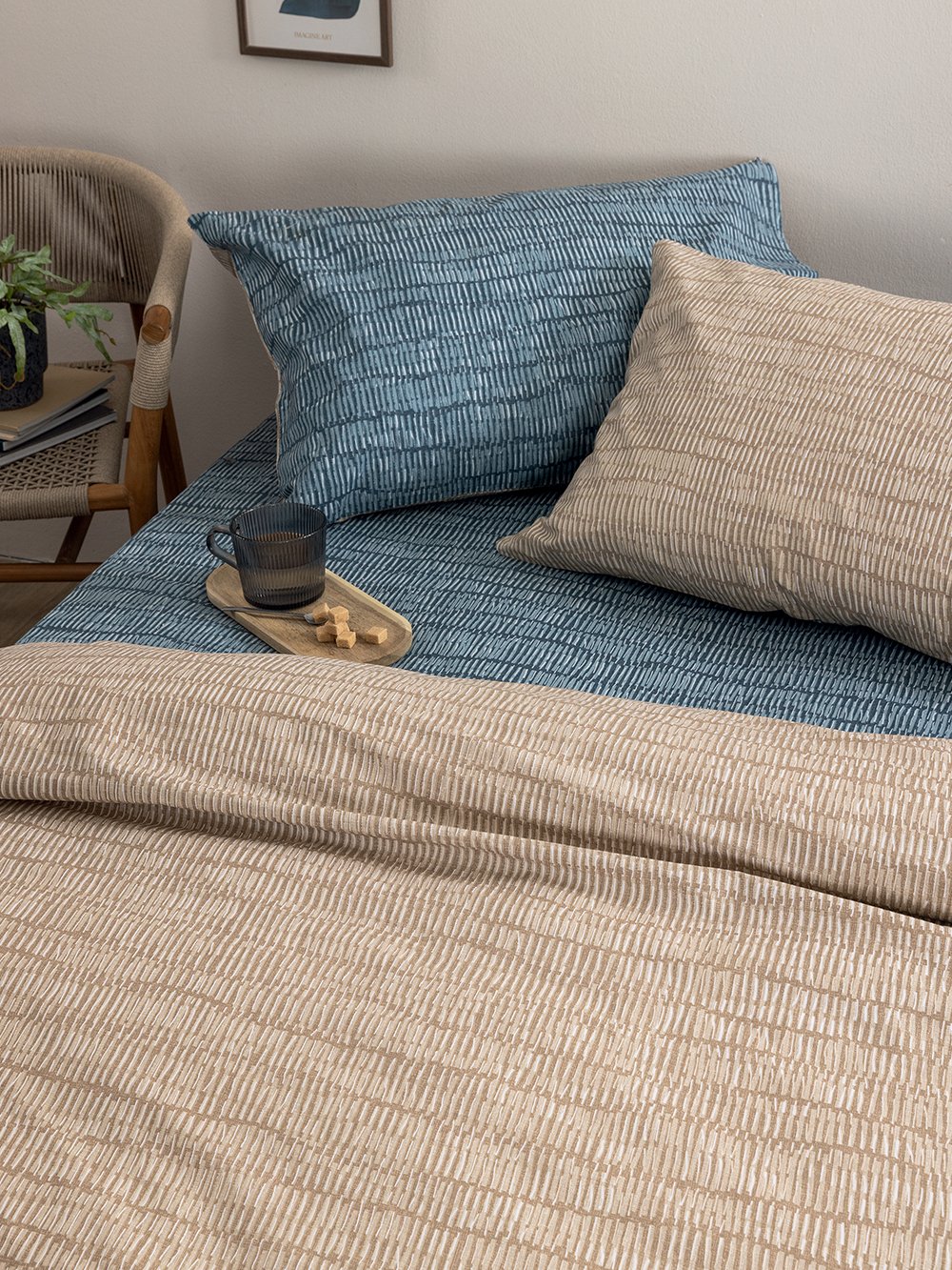 5205857306441_2 Σετ Διπλά Σεντόνια Fashion Life 200x265 FL6301 - Image 1