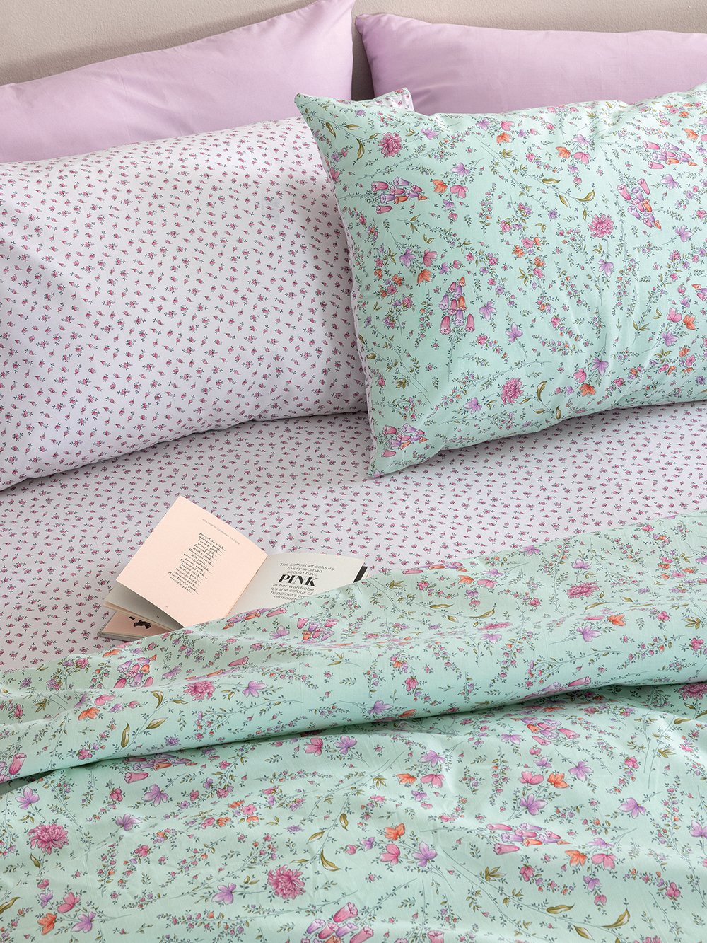 5205857306663_3 Σετ Υπέρδιπλα Σεντόνια Fashion Life 240x265 FL6304 Χωρίς Λάστιχο - Image 1