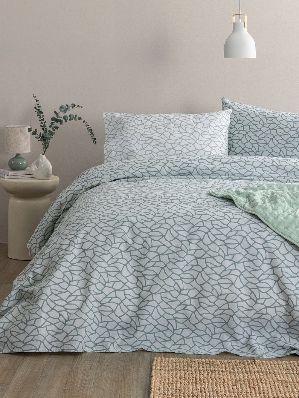 5205857306847_3 Σετ Μονά Σεντόνια Fashion Life 170x260 FL6296 Χωρίς Λάστιχο - Image 1