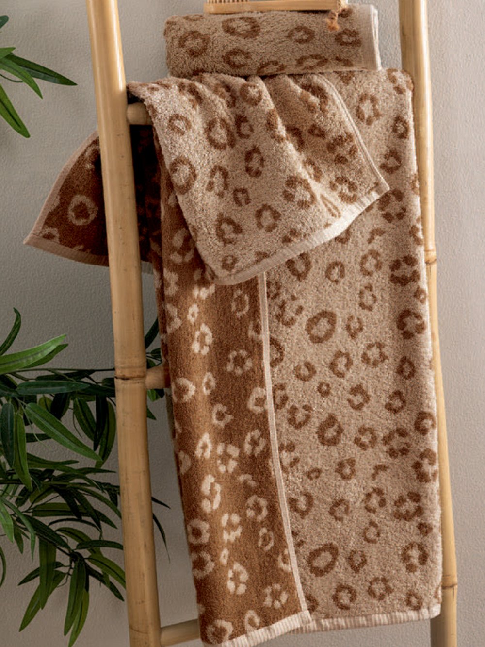 5205857309916_2 Πετσέτα Προσώπου Towels Collection 50x90 PAM (Χρώμα:Μπεζ) - Image 1