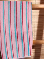 Σετ Πετσέτες (30X50, 50X90, 70X140) STRIP PINK