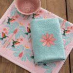 Σετ 2 Πετσέτες Κουζίνας 30x50 MH400 FLOWER