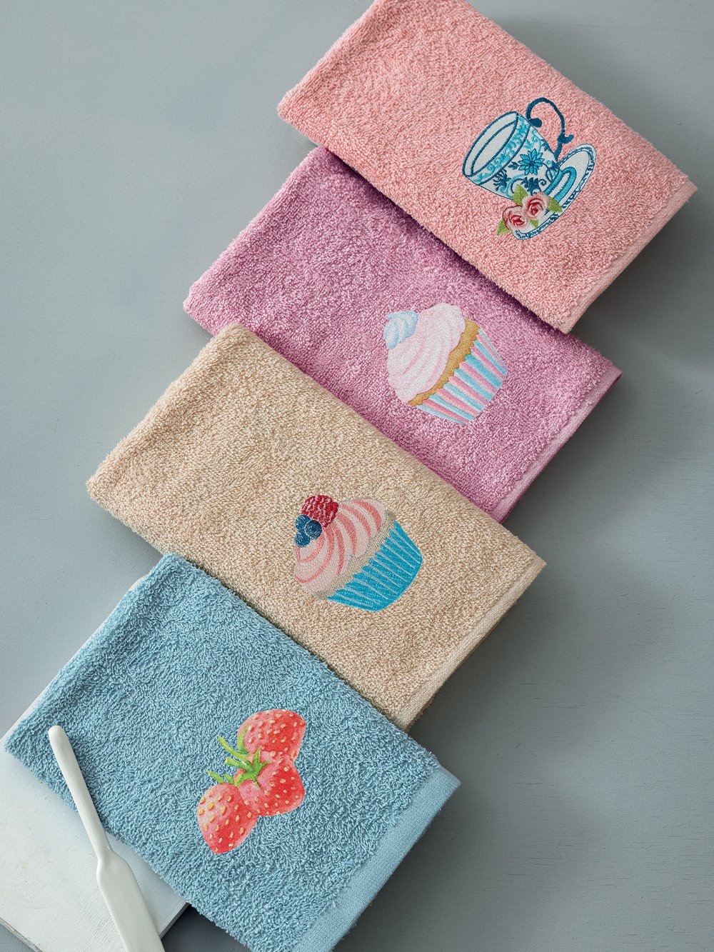5205857311469_5 Σετ 4 Πετσέτες Κουζίνας Kitchen Towels 40x70 KT270 - Image 1