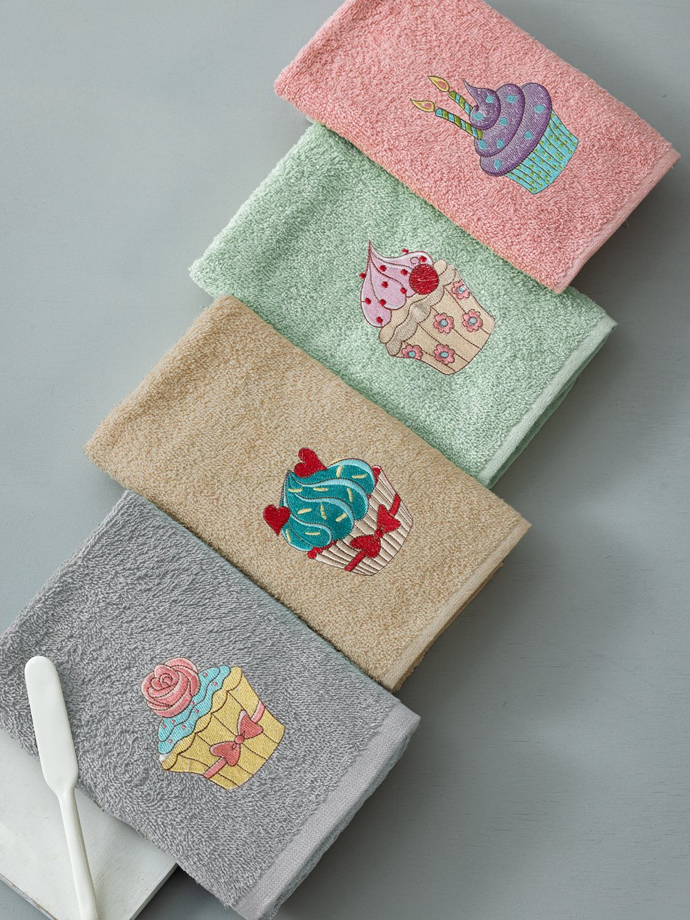 5205857311476_5 Σετ 4 Πετσέτες Κουζίνας Kitchen Towels 40x70 KT280 - Image 1
