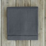 Σεντόνι Ημίδιπλο Unicolors - Midnight Gray