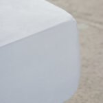 Σεντόνι Υπέρδιπλο με Λάστιχο Superior Satin - White