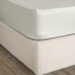 Σεντόνι Υπέρδιπλο με Λάστιχο Superior Satin - Fog Beige