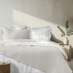 Κουβερλί Υπέρδιπλο 220x240 - Orion Sand Beige / Light Beige