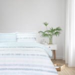 Σετ Σεντόνια Υπέρδιπλα με Λάστιχο - Azzurro