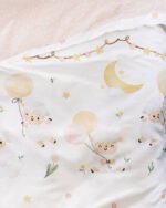 Σετ Σεντόνια Κούνιας με Λάστιχο - Little Sheep - Image 3