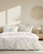 Σετ Σεντόνια Υπέρδιπλα με Λάστιχο - Coconut