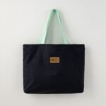 Τσάντα Θαλάσσης 37x54 - Riva Black / Emerald