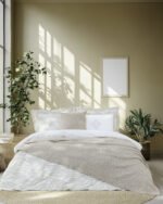 Κουβέρτα Γίγας 240x260 - Nuve Taupe