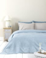 Κουβέρτα Υπέρδιπλη 220x240 - Dune Denim Blue