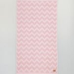 Πετσέτα Θαλάσσης 90x160 - Vida Pink Jacquard