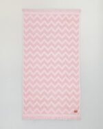 Πετσέτα Θαλάσσης 90x160 - Vida Pink Jacquard