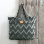 Τσάντα Θαλάσσης 46x60 - Vida Dark Gray