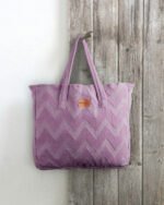 Τσάντα Θαλάσσης 46x60 - Vida Purple