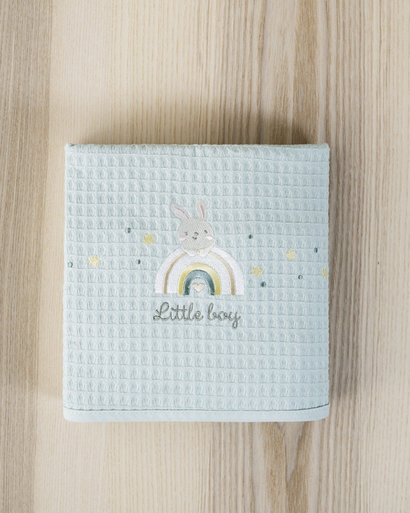 5206482198845 Κουβέρτα Πικέ 110x140 - Petit Bebe - Image 1