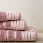 Σετ Πετσέτες (30x50 + 50x90 + 70x140) - River Apple Pink